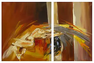 Dorota Łaz - Akt dyptyk