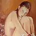 Urszula Nieborak - Nude in flowers
