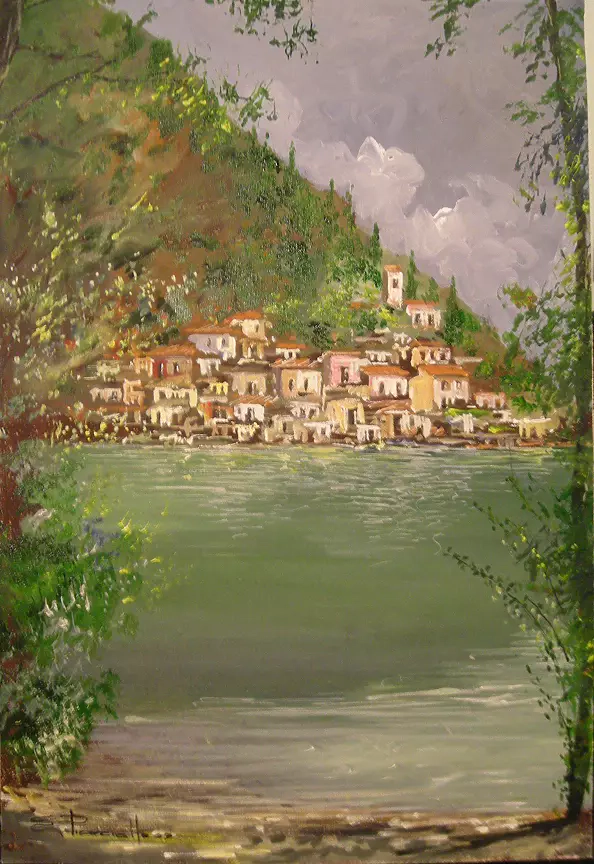 Elio Picariello - Dróżka z jeziorem