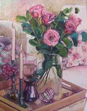 Katarzyna Kogutowicz - Martwa natura różowa