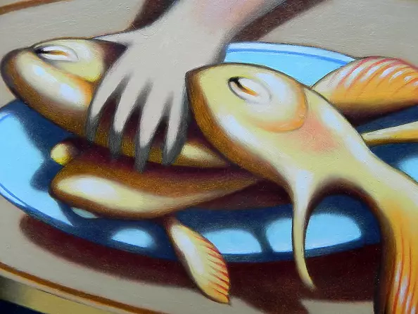 federico cortese - A plate of fish