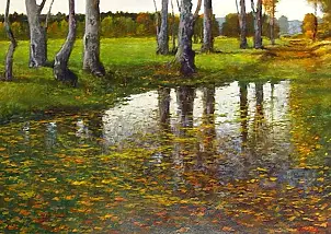 Tadeusz Gazda - Pool in Leonów