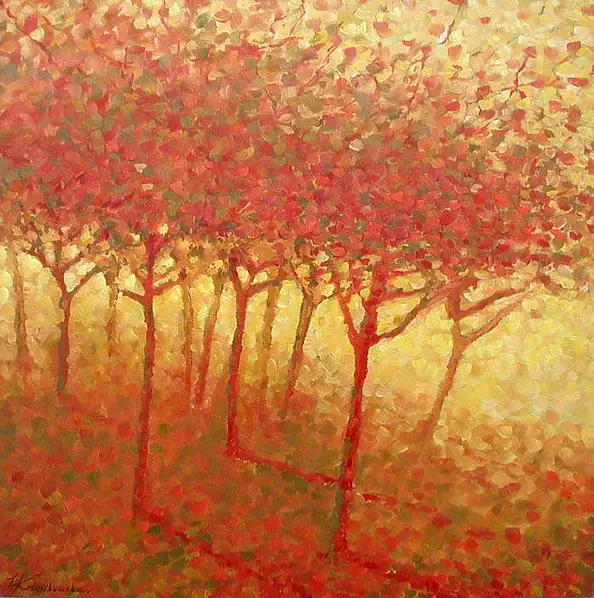 Izabela Krzyszkowska - red forest