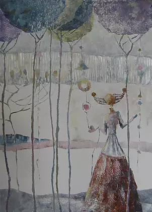   - Romantic winter landscape