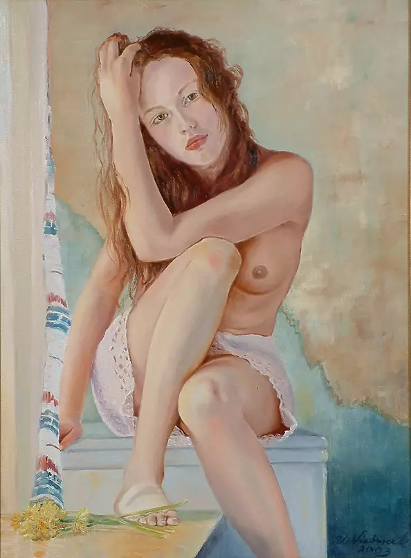 Urszula Nieborak - sad morning