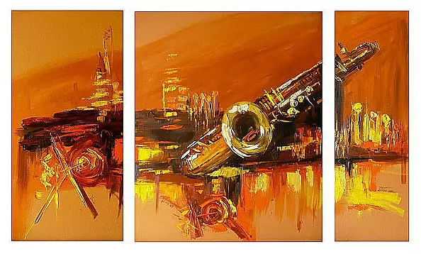 Dorota Łaz - SAX - Triptych