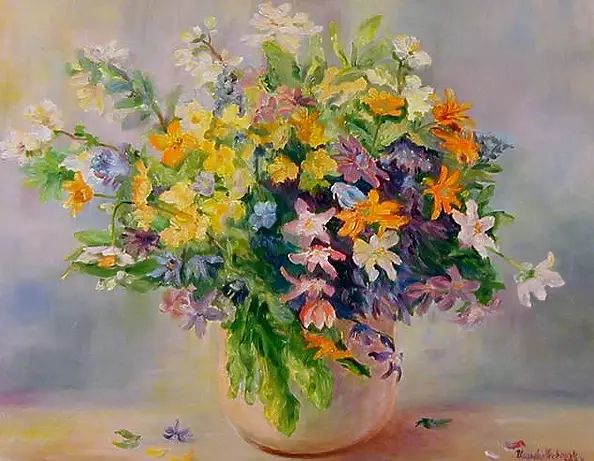 Urszula Nieborak - Spring bouquet