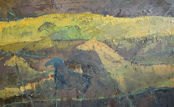 Anna Holewińska Żakowska - stone horses