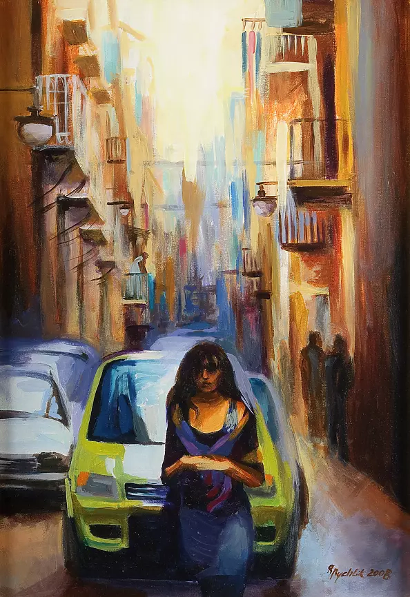 Renata Rychlik - Ulica w Neapolu