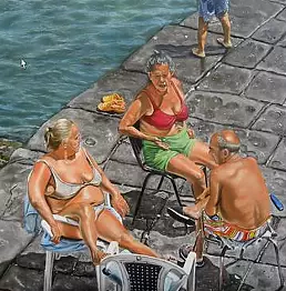 Rosa Borreale - A summer day in Naples