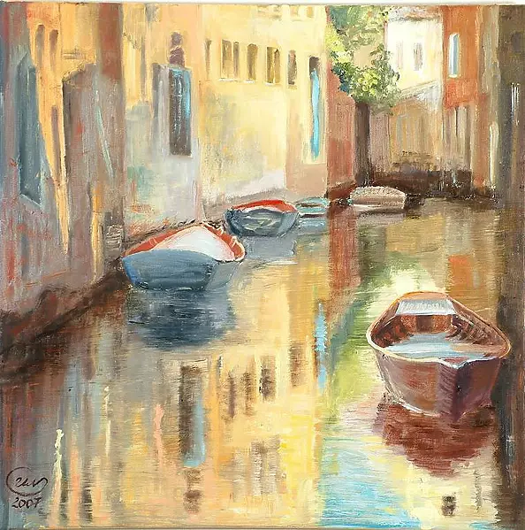 Urszula Nieborak - Sunny alley