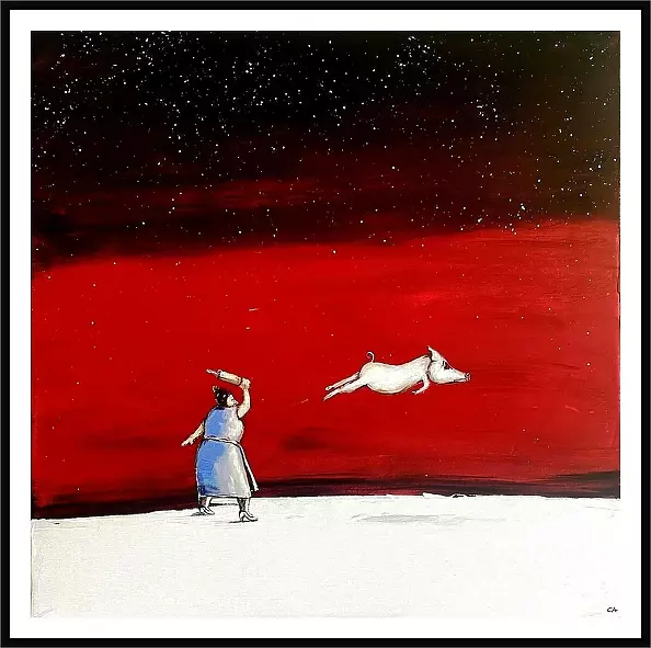 Andrzej Cybura - A trained pig