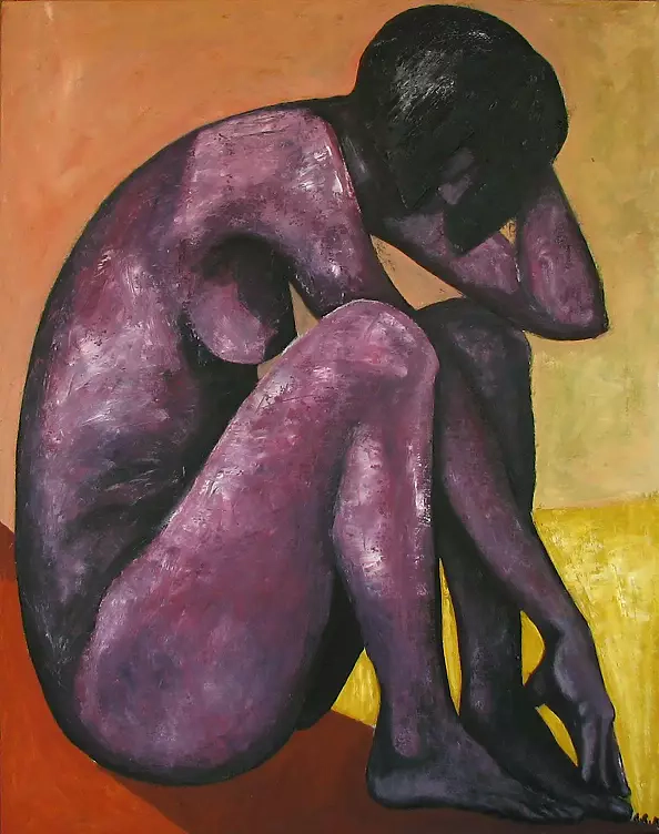 Alina Raczkiewicz Bęc - Form purple