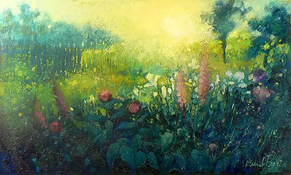 Marta Sobczak Pietoń - ,, And in my garden peonies and lupins