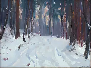 Agnieszka Nizegorodcew - Zimowy las