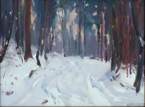 Agnieszka Nizegorodcew - Zimowy las