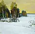 Tadeusz Gazda - зимний пейзаж