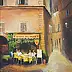 Renata Rychlik - Yellow cafe in Rome