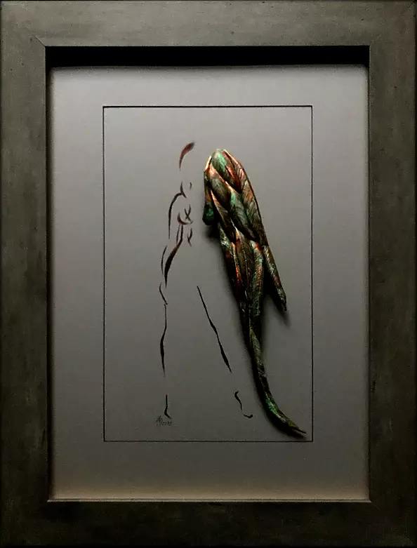 Anna Godlewska - "A" z cyklu: "NU SHU"