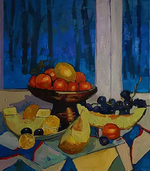 Daniel Gromacki - And outside the window, a winter evening ...