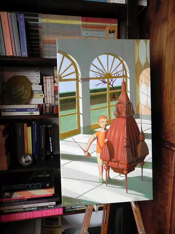 federico cortese - Abandoned room with the Mole Antonelliana