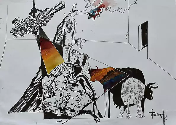 Roman Bonchuk - Abduction of Europe