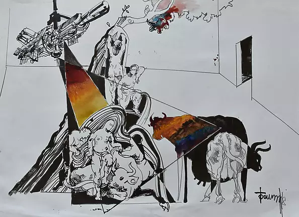 Roman Bonchuk - Abduction of Europe