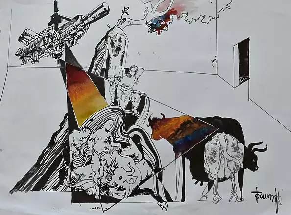 Roman Bonchuk - Abduction of Europe