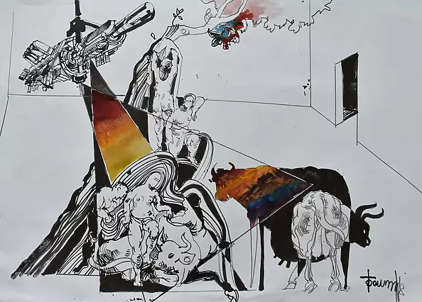 Roman Bonchuk - Abduction of Europe