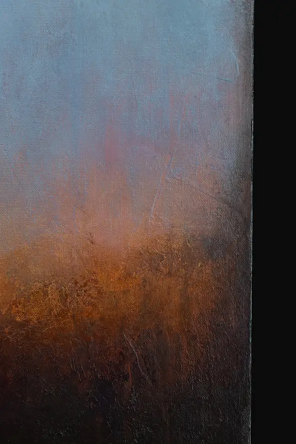 Łukasz Olek, Above The Light, Obraz akrylowy - płótno, 50 x 100