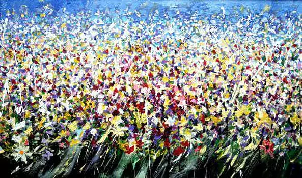 Mario Zampedroni -  Abstract flower field 2009