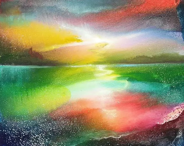 Włodzimierz Draczyński - abstract land