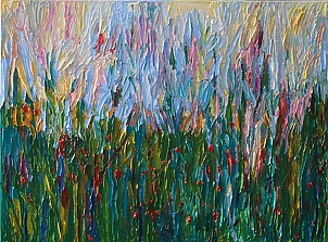 Magdalena Walulik - Abstract painting 034 Meadow