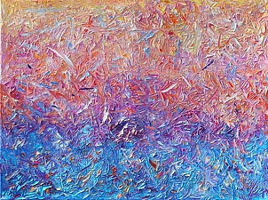 Magdalena Walulik - Abstract painting 101 Happy thoughts