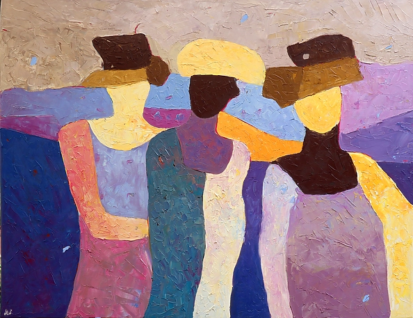 Magdalena Walulik - Abstraction 131 - Figures