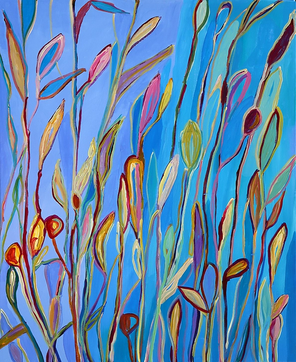 Magdalena Walulik - Abstraction 14 - Flowers