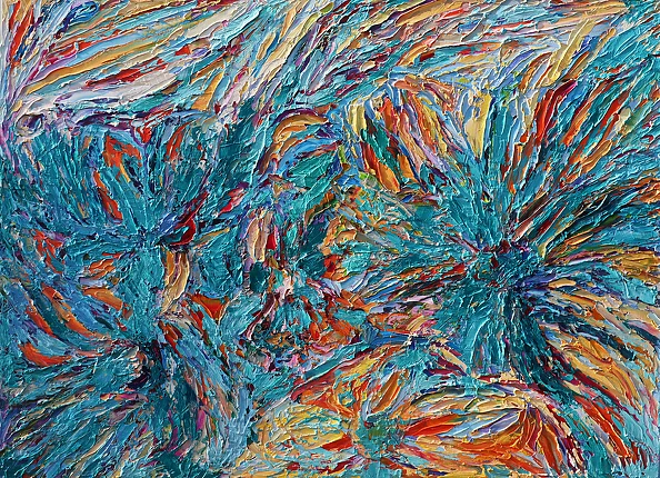 Magdalena Walulik - Abstrakcja 164 - Burza magnetyczna