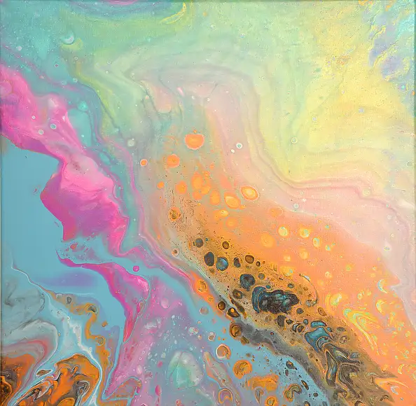 Jacek Rutkowski, Abstrakcja 231213, Obraz akrylowy - płótno, 50 x 50