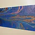 Jacek Rutkowski, Estratto 240510, Dipinto acrilico - tela, 40 x 120