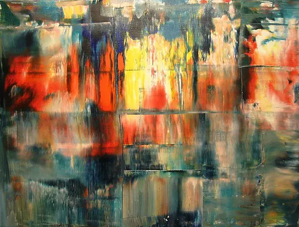 Kazimierz Komarnicki - Abstraction 4 Untitled