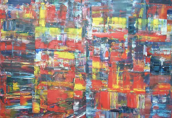 Kazimierz Komarnicki - Abstract Red Lights 04