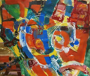 Anna Borcz - Abstraction- Hot summer