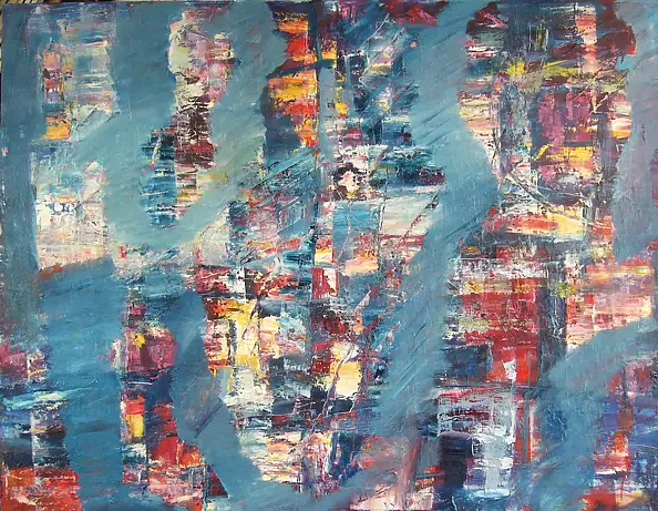 Kazimierz Komarnicki - Graffiti abstraction