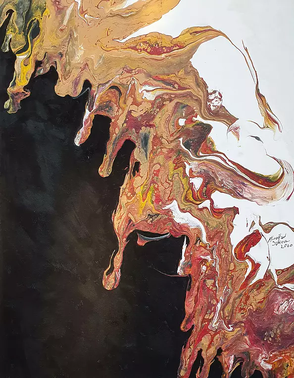 Mirosław Sobiech - Abstrakcja Lawa