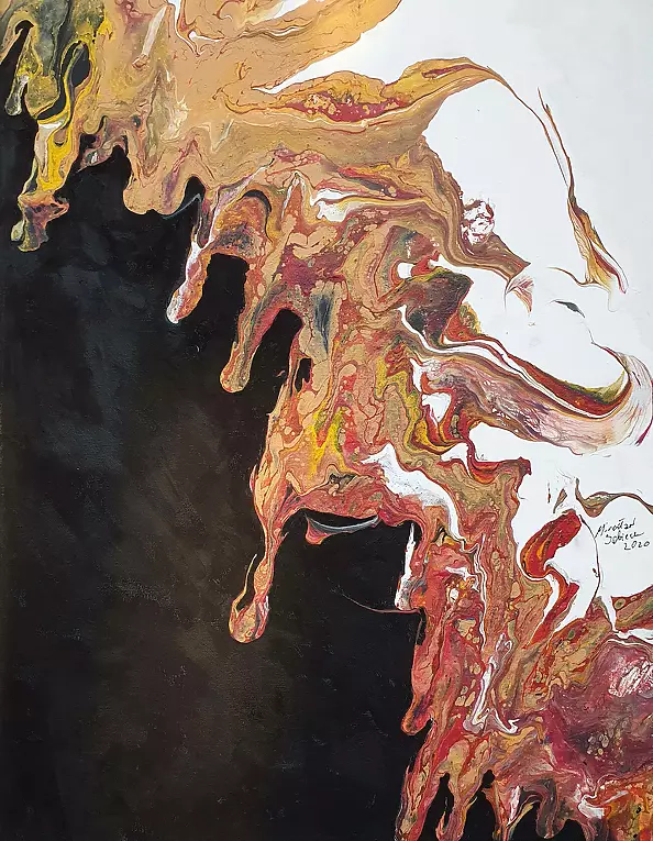 Mirosław Sobiech - Abstrakcja Lawa