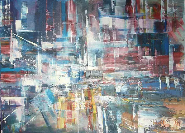 Kazimierz Komarnicki - Abstrakcja. Miasto