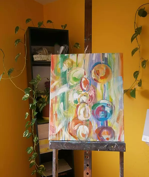 Anna Borcz - Abstract - Flickering