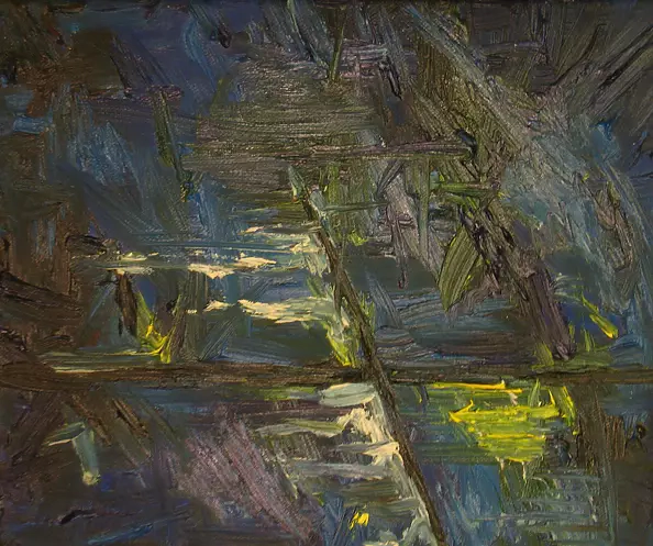 Nelly Chelstowska - Blue Abstract I