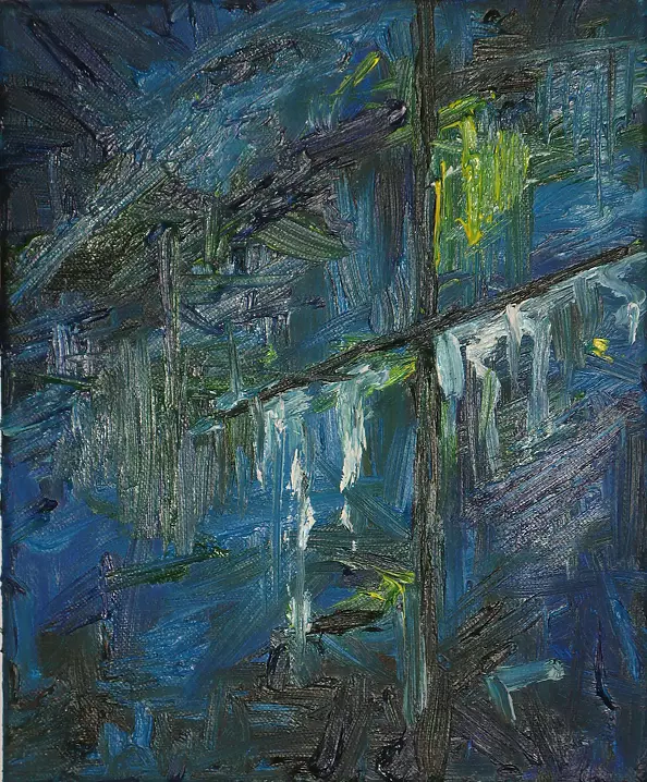 Nelly Chelstowska - Blue Abstract I