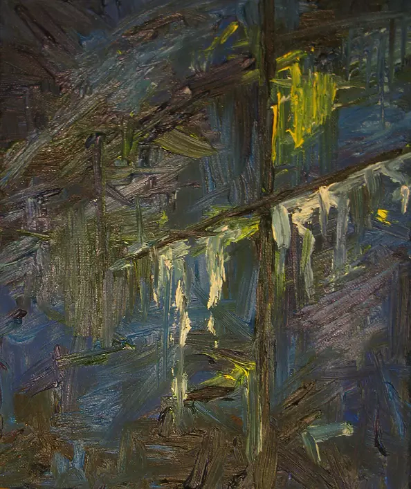 Nelly Chelstowska - Blue Abstract I